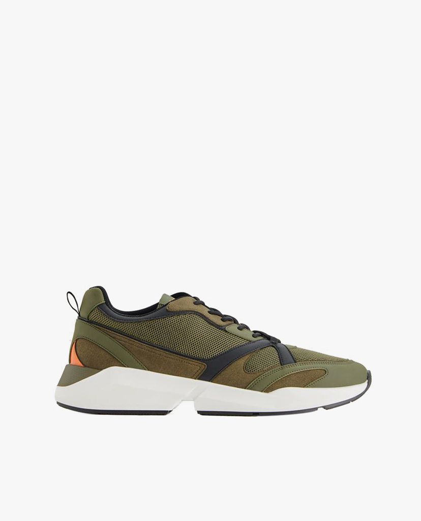 PEDRO - Giày sneaker nam Suede and Mesh