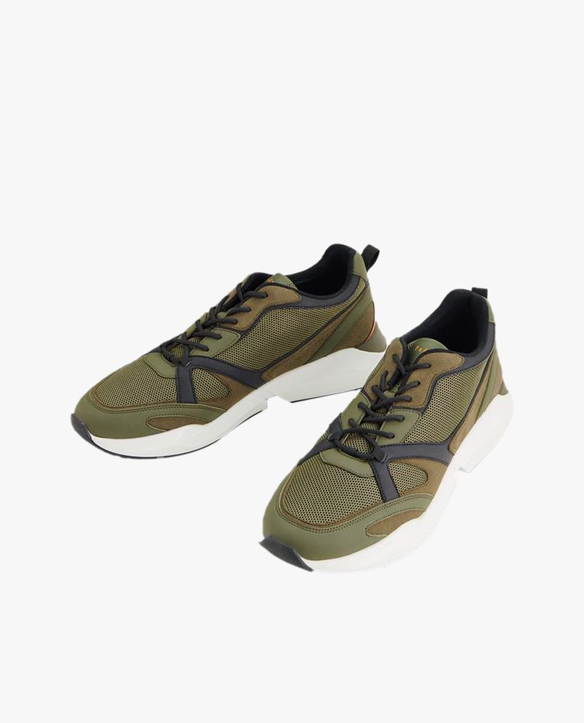 PEDRO - Giày sneaker nam Suede and Mesh