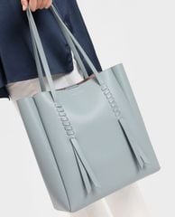 CHARLES & KEITH - Túi đeo vai Weave Detail