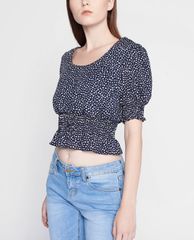 GIGI - Áo kiểu nữ ngắn tay cổ Casual