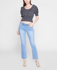 GIGI - Áo kiểu nữ ngắn tay cổ Casual