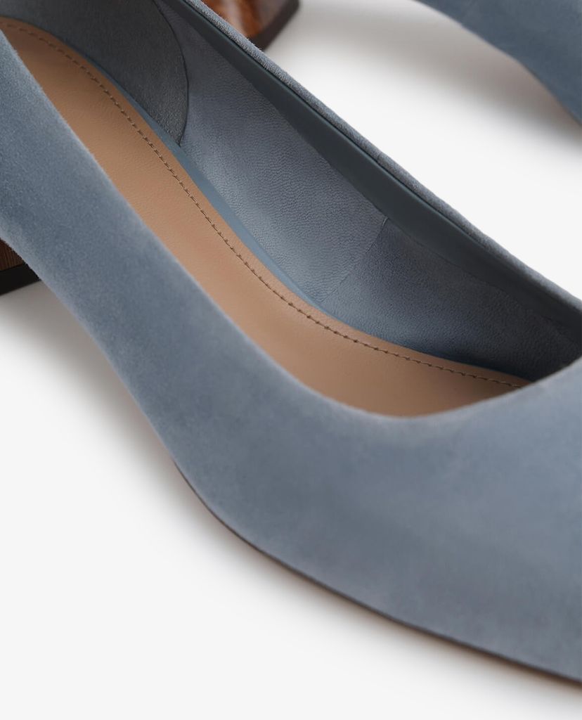 PEDRO - Giày cao gót mũi vuông Leather Square Toe