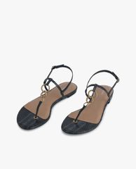 PEDRO - Giày sandals nữ quai kẹp Gold Links