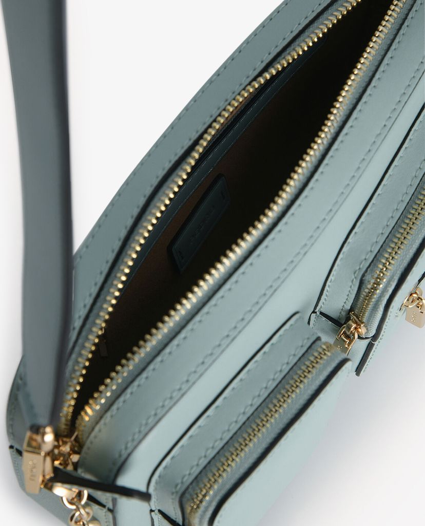 PEDRO - Túi đeo chéo nữ hình hộp chữ nhật Leather Boxy