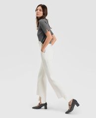CHARLES & KEITH - Giày cao gót đế vuông Mustard Brogue Detail Mary Janes