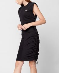 GIGI - Đầm mini cổ cao tay ngắn phom ôm Ruched Seam Tank