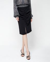 GIGI - Chân váy midi bút chì Ruched Split