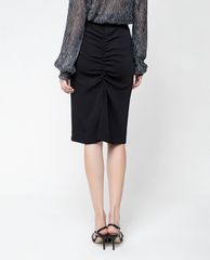 GIGI - Chân váy midi bút chì Ruched Split