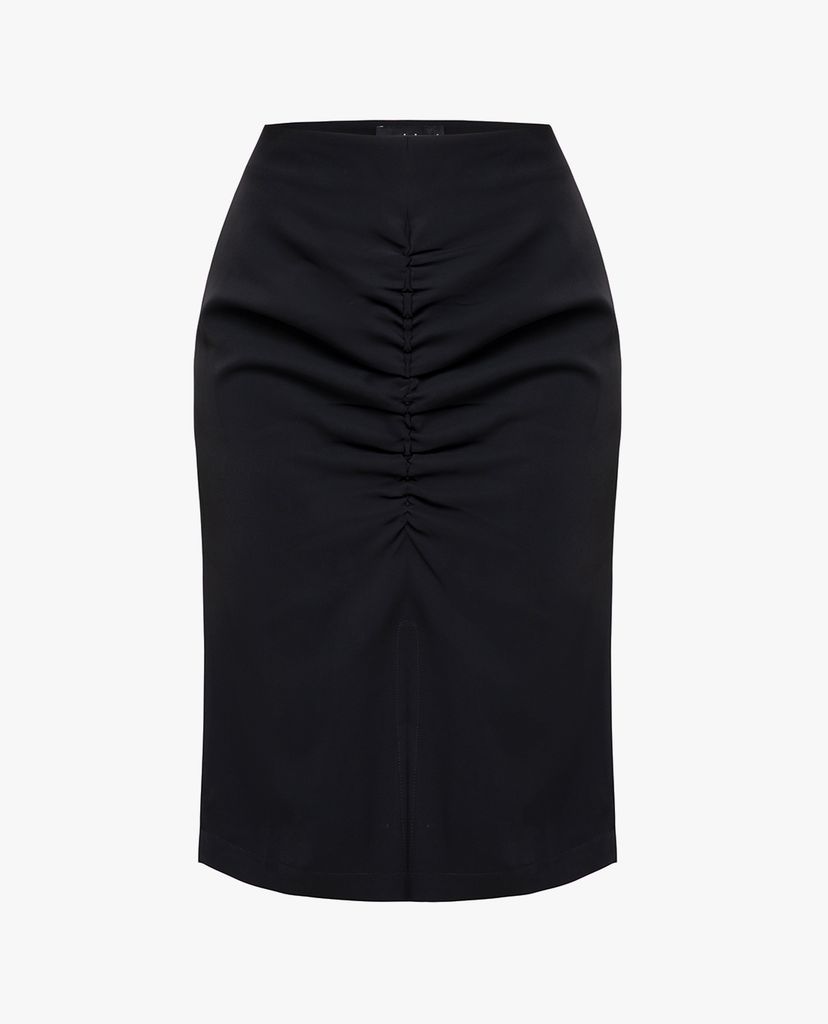 GIGI - Chân váy midi bút chì Ruched Split