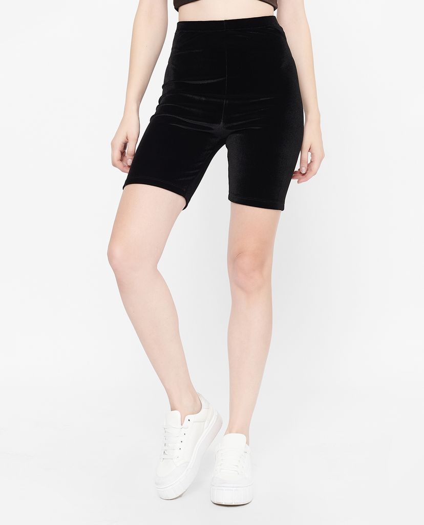 GIGI - Quần shorts nữ lưng cao phom ôm thời trang