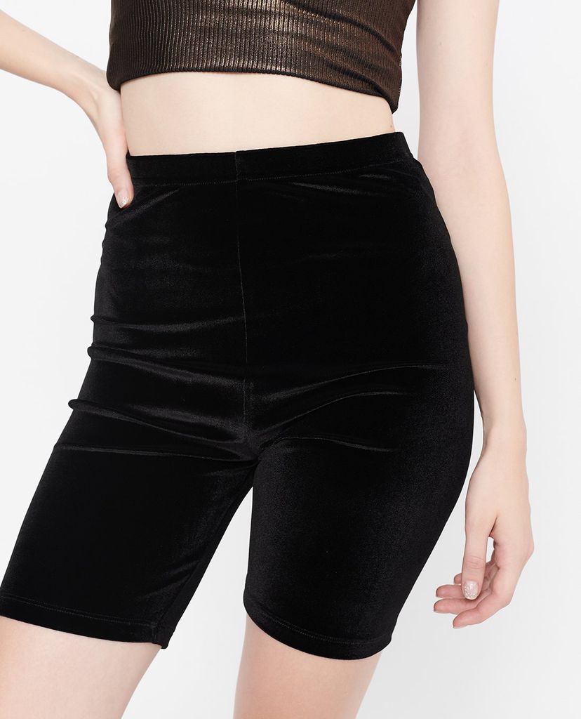 GIGI - Quần shorts nữ lưng cao phom ôm thời trang