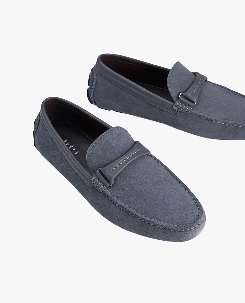 PEDRO - Giày lười nam Embossed Leather