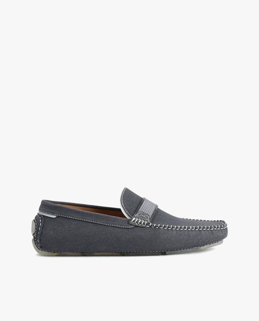 PEDRO - Giày lười nam mũi vuông Denim