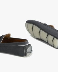 PEDRO - Giày lười nam mũi vuông Denim