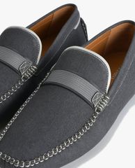 PEDRO - Giày lười nam mũi vuông Denim