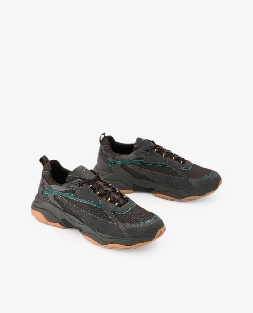 PEDRO - Giày thể thao nam Chunky Suede And Mesh