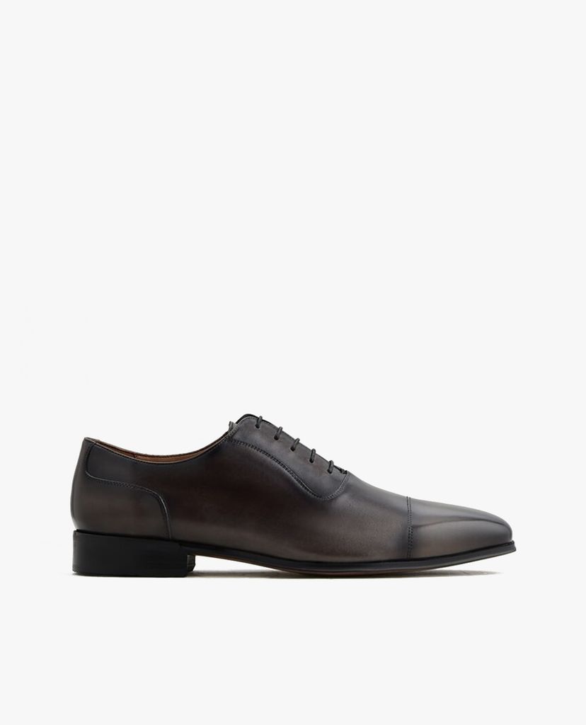 PEDRO - Giày oxford nam mũi nhọn Leather Cap Toe