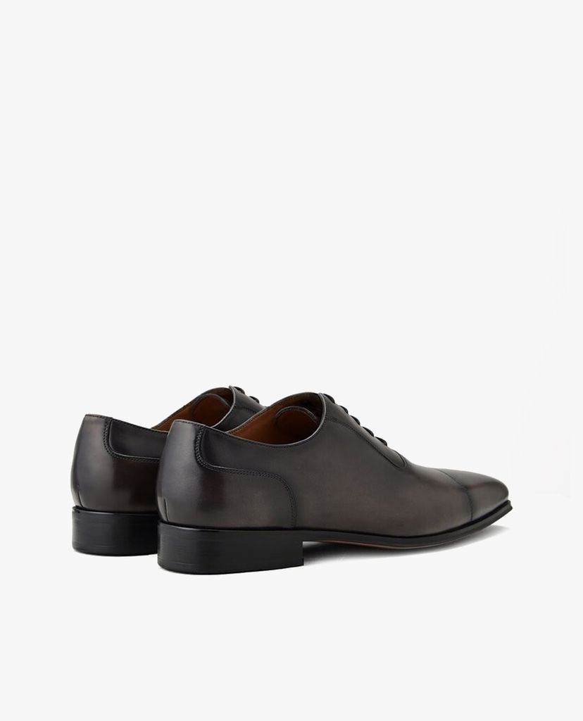 PEDRO - Giày oxford nam mũi nhọn Leather Cap Toe
