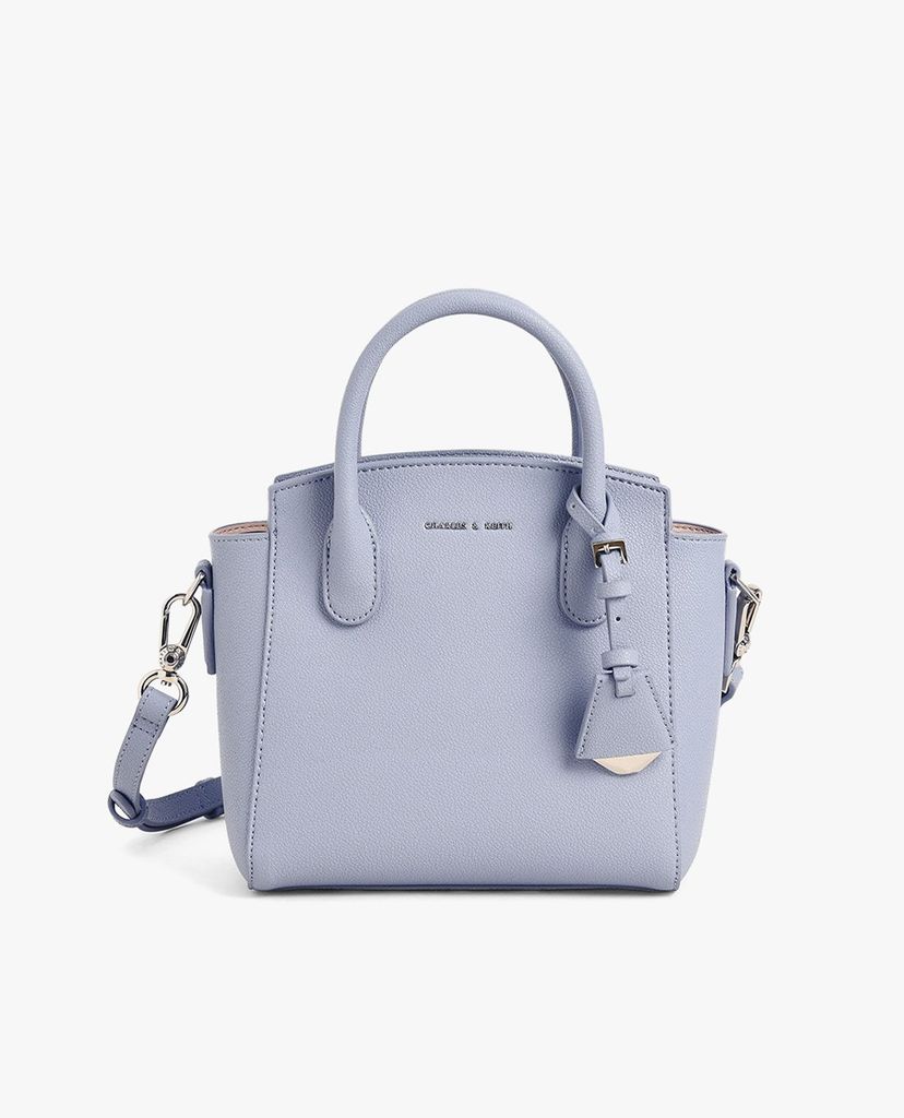 CHARLES & KEITH - Túi xách nữ phom vuông Double Handle Trapeze