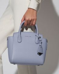 CHARLES & KEITH - Túi xách nữ phom vuông Double Handle Trapeze