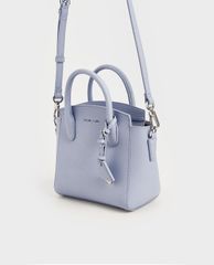 CHARLES & KEITH - Túi xách nữ phom vuông Double Handle Trapeze