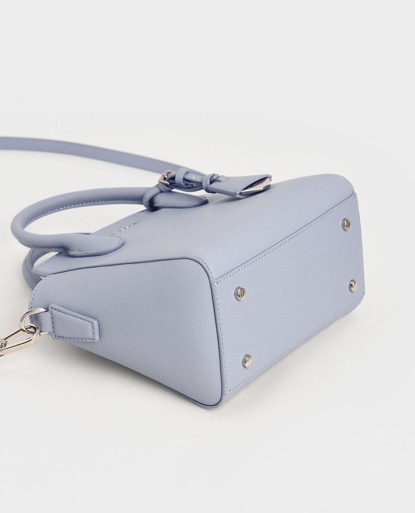 CHARLES & KEITH - Túi xách nữ phom vuông Double Handle Trapeze