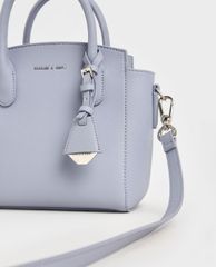 CHARLES & KEITH - Túi xách nữ phom vuông Double Handle Trapeze