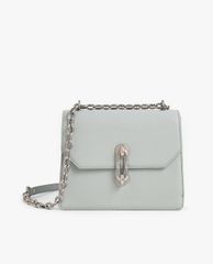 CHARLES & KEITH - Túi đeo chéo nữ Double Chain Strap Turn Lock