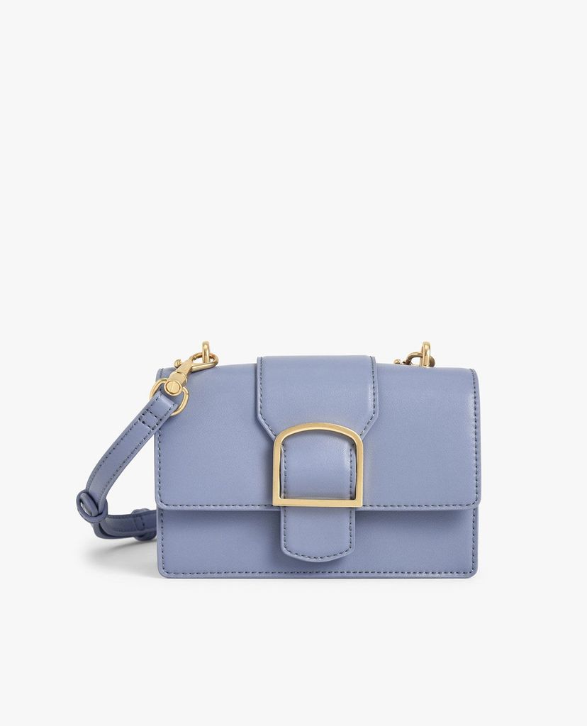 CHARLES & KEITH - Túi đeo chéo nữ chữ nhật Metallic Buckle