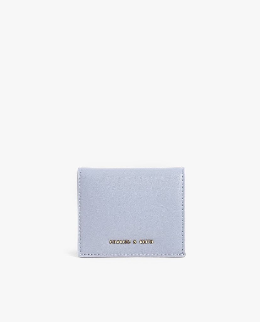 CHARLES & KEITH - Ví nữ mini dạng gập Zip Around