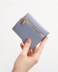 CHARLES & KEITH - Ví nữ mini dạng gập Zip Around