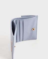 CHARLES & KEITH - Ví nữ mini dạng gập Zip Around