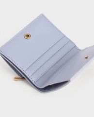 CHARLES & KEITH - Ví nữ mini dạng gập Zip Around