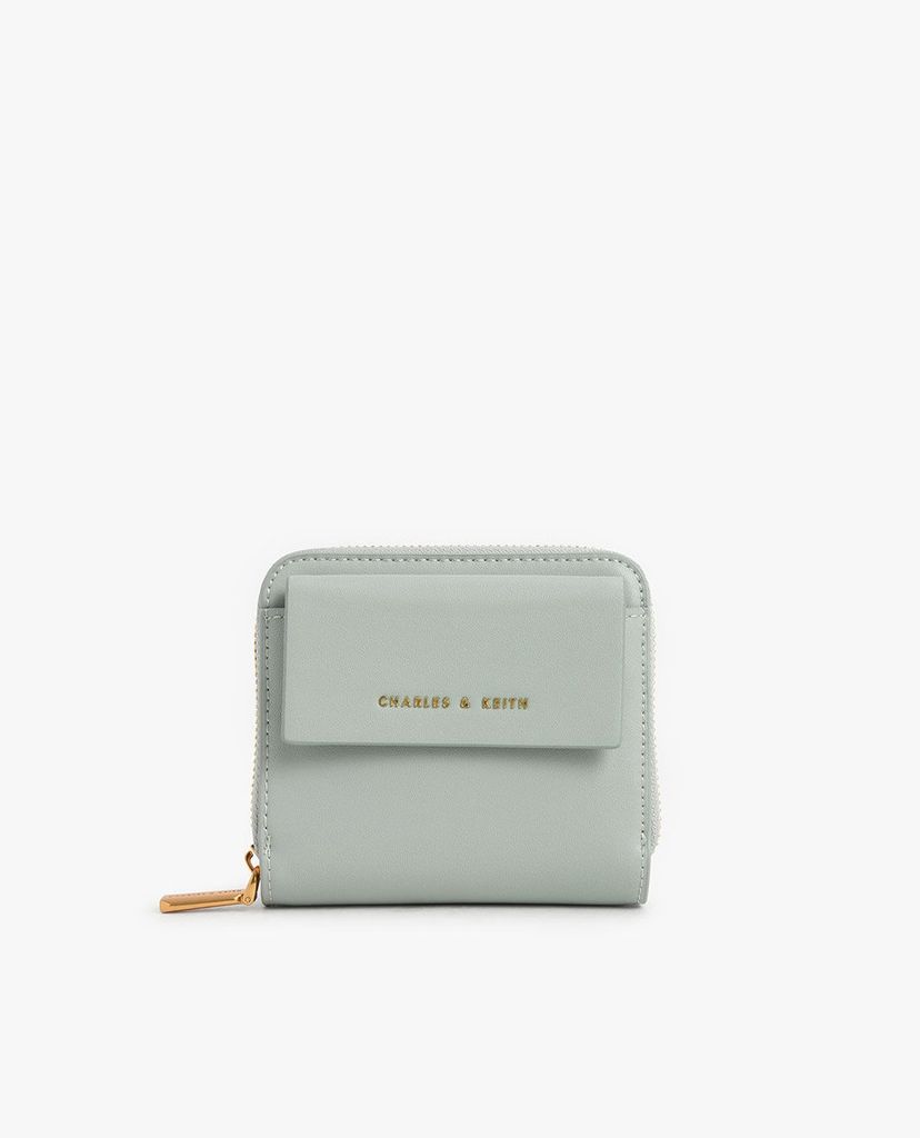 CHARLES & KEITH - Ví nữ phom vuông nhỏ gọn
