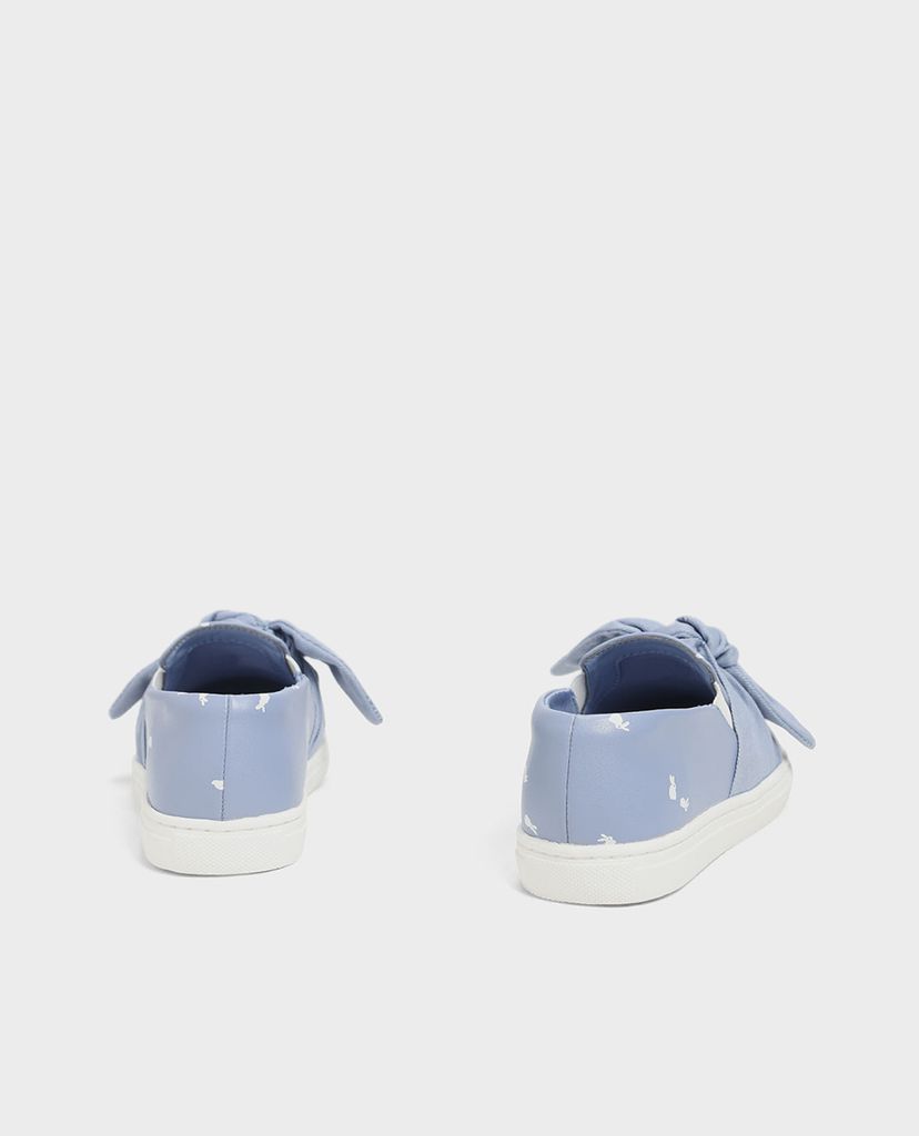 CHARLES & KEITH - Giày trẻ em phối nơ Slip On