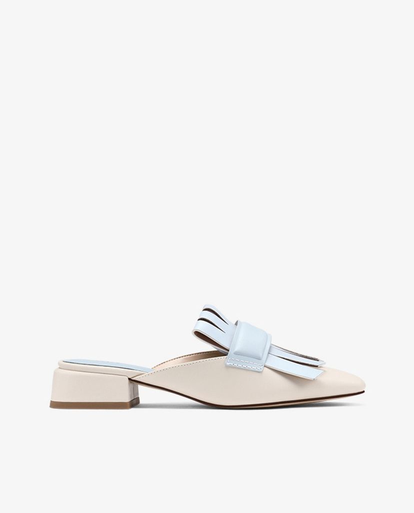 PEDRO - Giày đế bệt mũi nhọn Removable Fringe