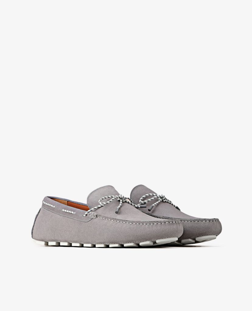 PEDRO - Giày lười nam phối nơ thời trang Bow Suede Moccasins