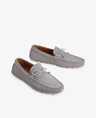 PEDRO - Giày lười nam phối nơ thời trang Bow Suede Moccasins