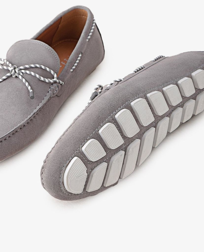 PEDRO - Giày lười nam phối nơ thời trang Bow Suede Moccasins