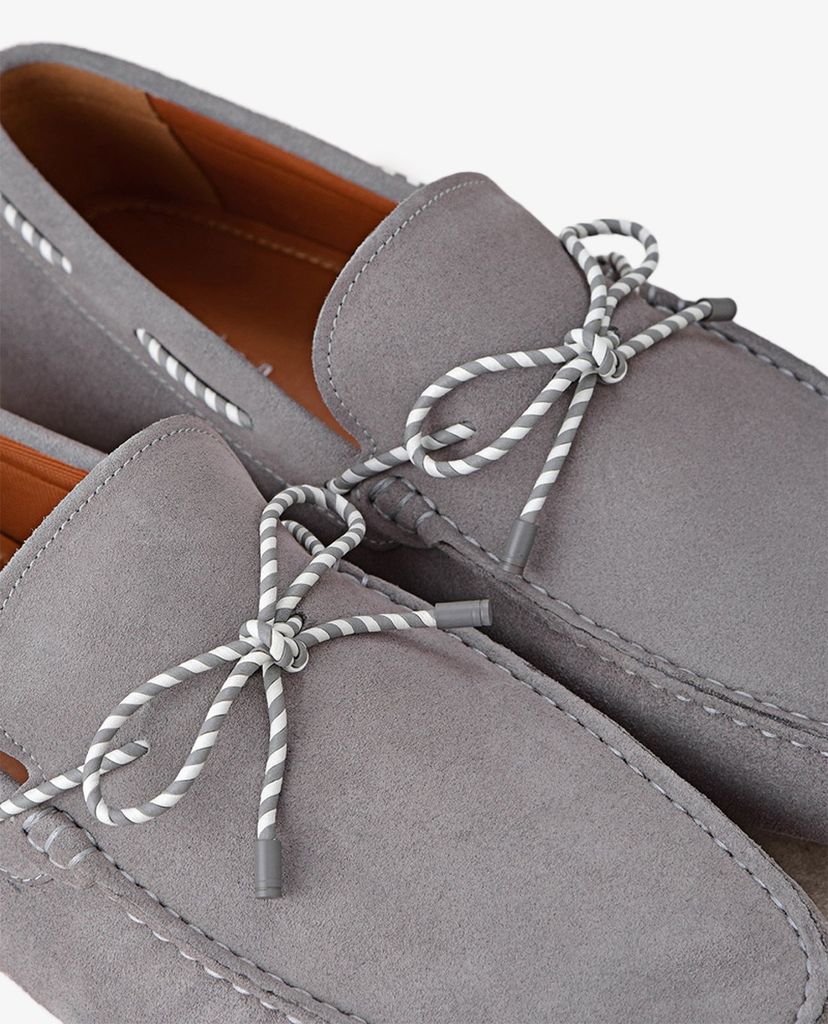 PEDRO - Giày lười nam phối nơ thời trang Bow Suede Moccasins