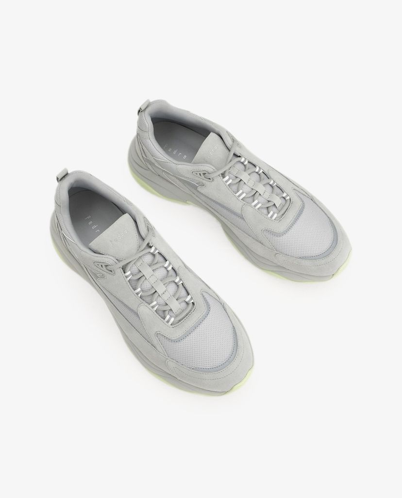 PEDRO - Giày thể thao nam Chunky Suede And Mesh