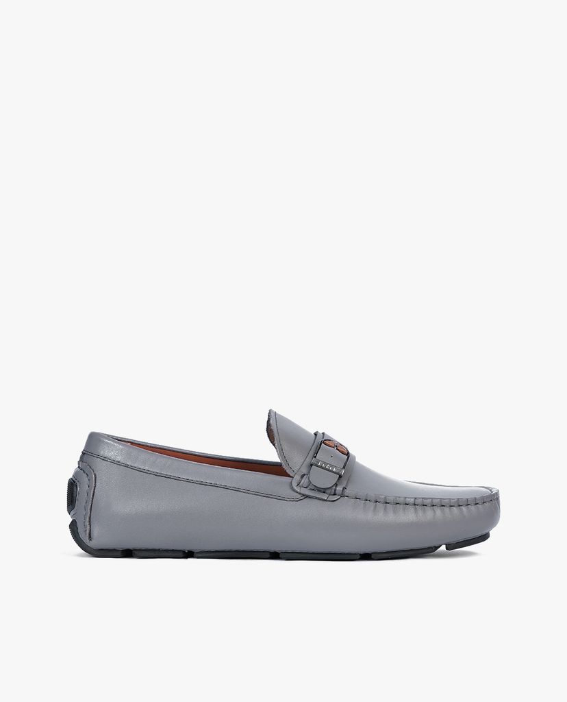 Giày mọi nam Embossed Leather Monkstrap