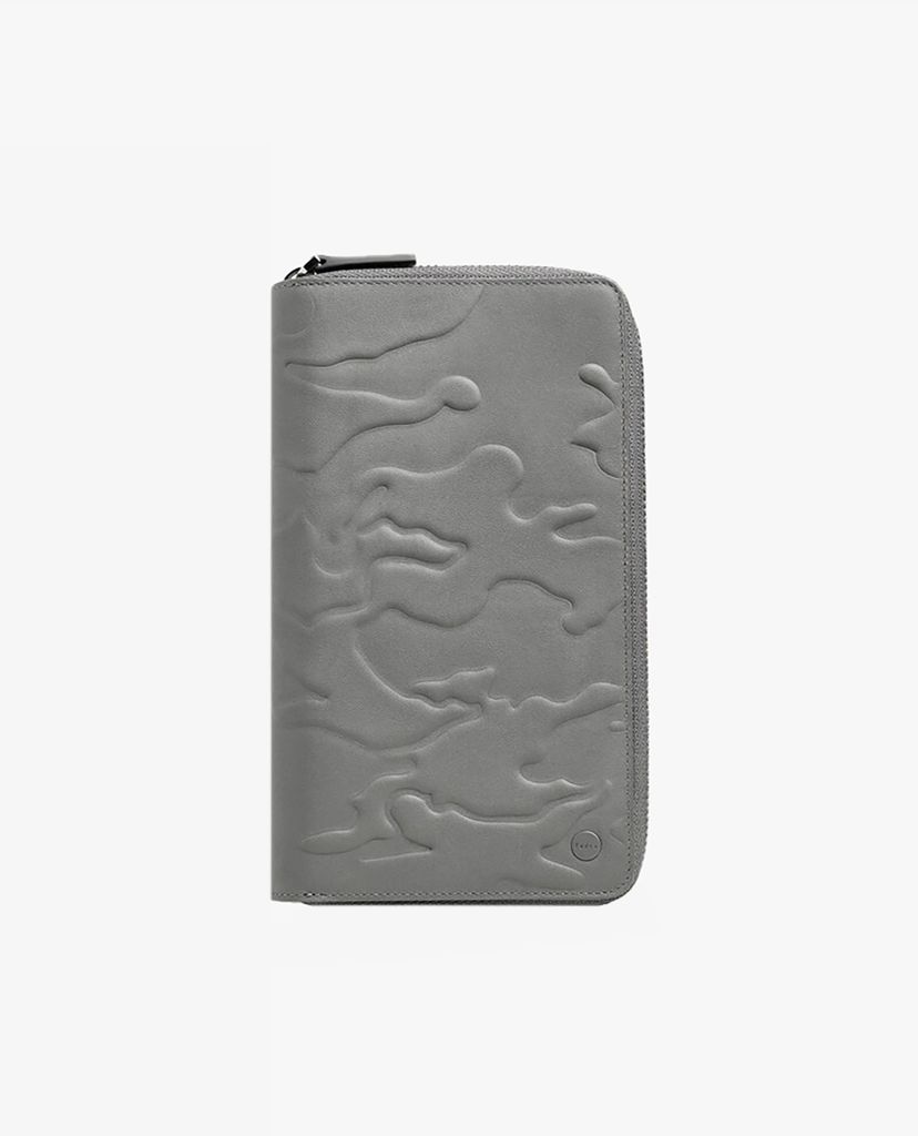 PEDRO - Ví nam cầm tay dáng dài Embossed Leather