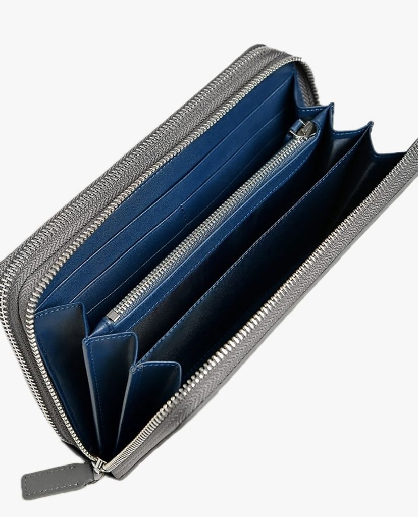 PEDRO - Ví nam cầm tay dáng dài Embossed Leather