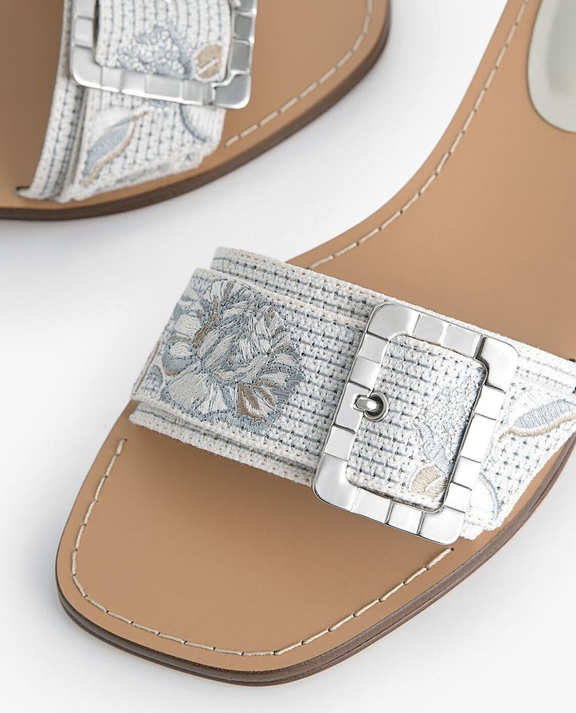 PEDRO - Giày sandals nữ quai ngang Casual Buckle