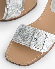 PEDRO - Giày sandals nữ quai ngang Casual Buckle