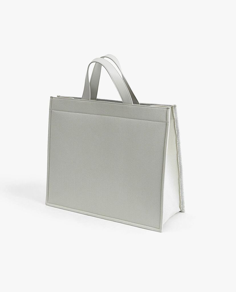PEDRO - Túi xách tay nữ hình vuông Large Floral Bouquet Tote