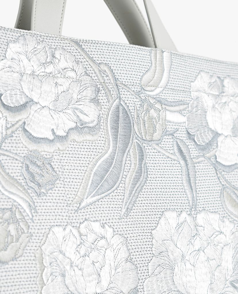 PEDRO - Túi xách tay nữ hình vuông Large Floral Bouquet Tote