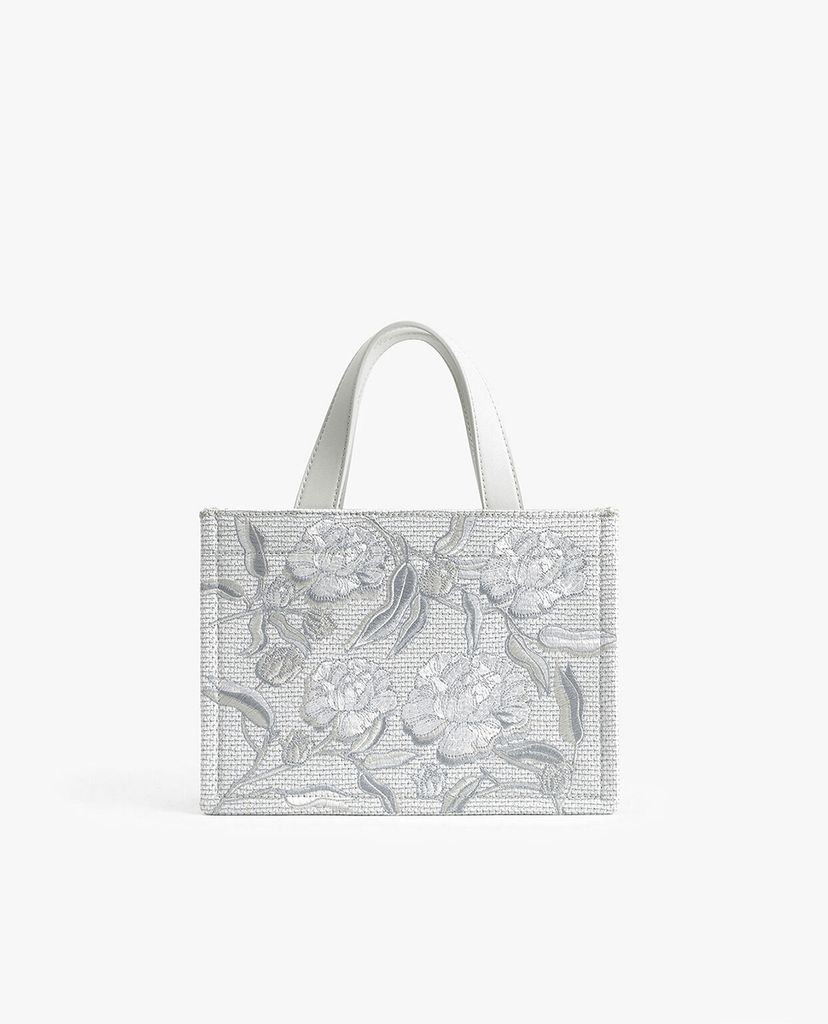 PEDRO - Túi xách tay nữ hình vuông Floral Bouquet Tote