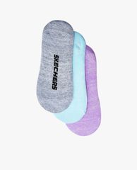SKECHERS - Pack 3 đôi vớ cổ thấp thời trang